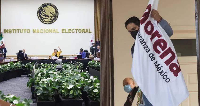 INE discutirá sanciones por 21.6 mdp a Morena por omitir informes de precampaña