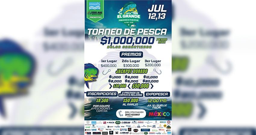 La Paz será sede del torneo de pesca “Maja El Grande”