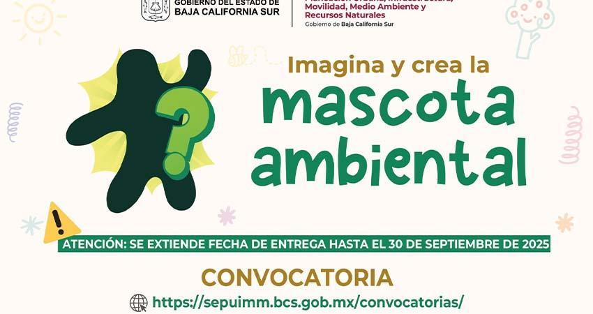 Amplían hasta el 30 de septiembre la convocatoria del concurso “Imagina y crea la mascota am-biental”