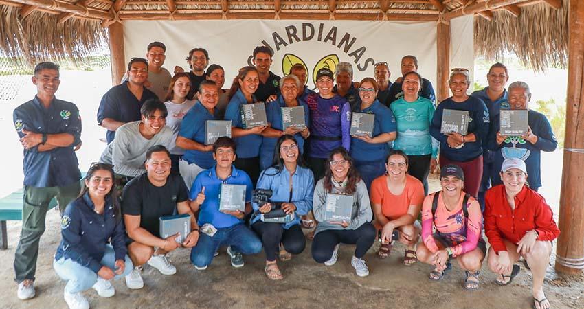 Reitera Milena Quiroga apoyo a las Guardianas del Conchalito y la protección del ecosistema