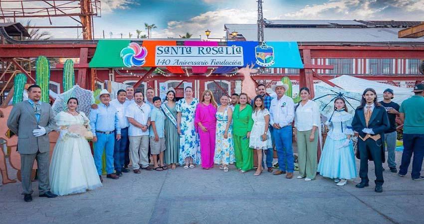 Santa Rosalía celebra 140 años de historia y magia cultural