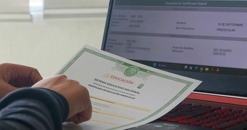SEP implementa certificados electrónicos para estudiantes de nivel medio superior