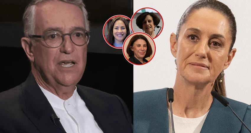 Sheinbaum condena descalificaciones de Salinas Pliego a mujeres; empresario cuestiona ‘solidari-dad selectiva’
