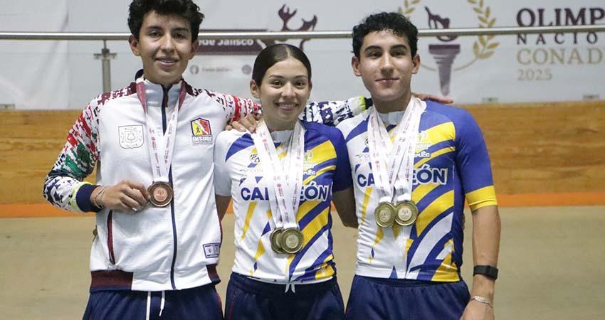 Ciclistas de La Paz conquistan 24 medallas durante la Olimpiada Nacional 2025