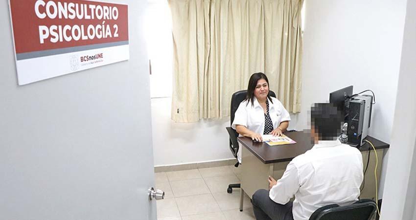 Cuenta BCS con nueve unidades para la atención de la salud mental