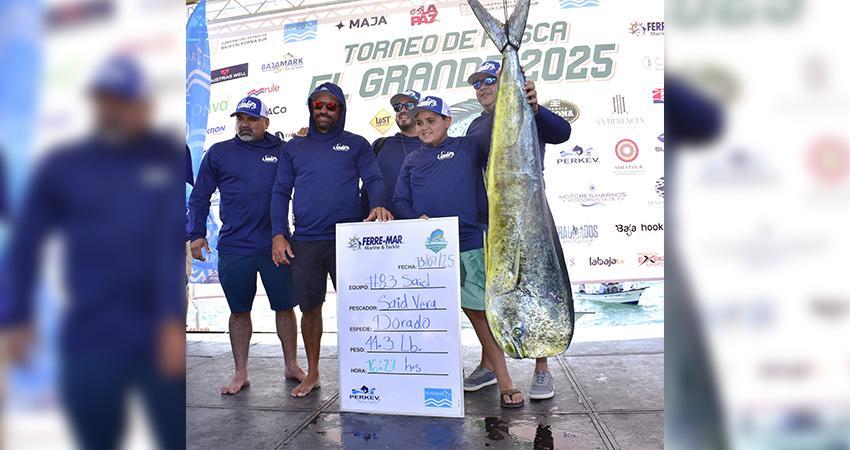 Con bolsa histórica de 3.7 mdp se realizó el torneo de pesca “Maja El Grande 2025”