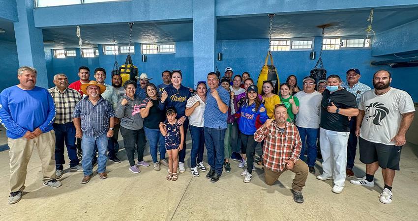 Anuncia Edith Aguilar nuevas etapas de infraestructura en Bahía Asunción y zona rural