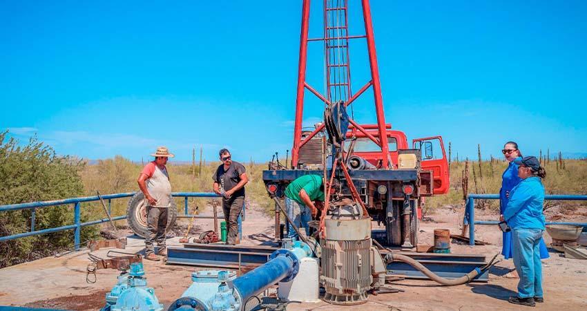 Buscan mejorar el suministro del agua en Santa Rosalía mediante la reparación del pozo de agua en Palo Verde