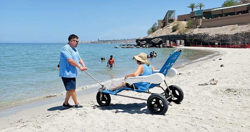 Promueve el Gobierno de BCS el turismo inclusivo para personas con discapacidad