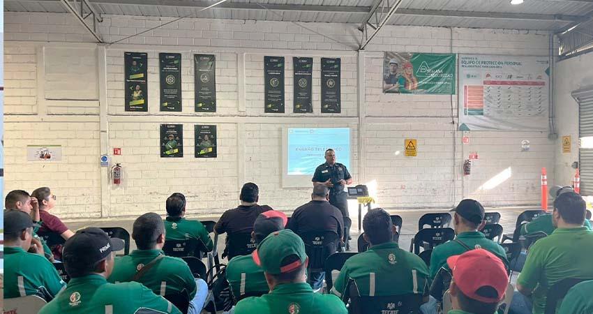 Fortalece la Policía Estatal Preventiva la prevención del delito a través del sector empresarial