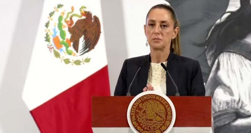 Sheinbaum anuncia reunión con congresistas de EU para hablar sobre migración, comercio y se-guridad