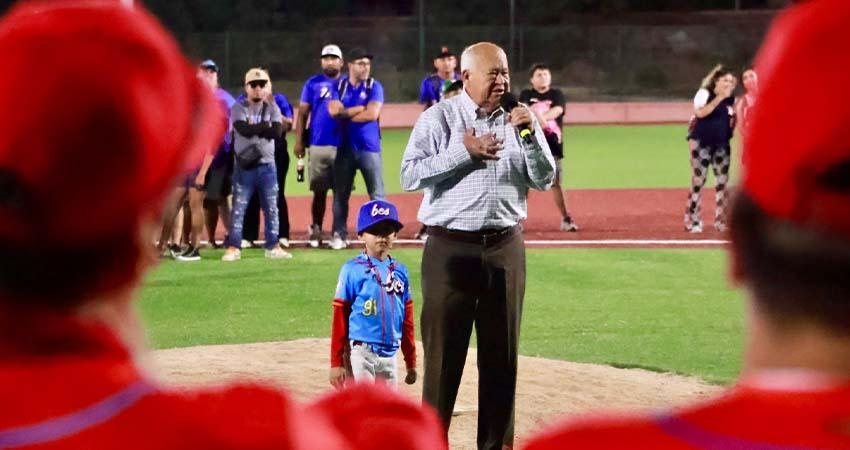 Inaugura Castro Cosío el Campeonato Nacional de Béisbol categoría Pre-iniciación