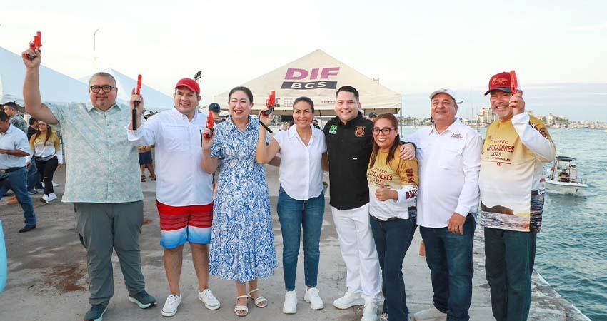 Asiste Milena Quiroga al Torneo de Pesca Legisladores 2025