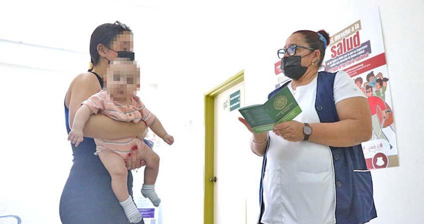 Hace un llamado Salud Estatal a padres de familia para certificar cartillas de vacunación infantil