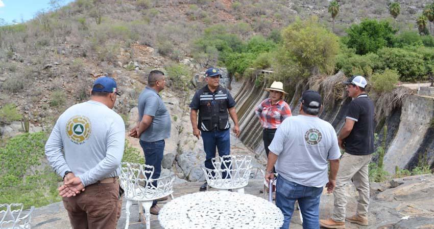Ante las lluvias, Protección Civil La Paz realiza recorridos preventivos en zonas vulnerables a inundación