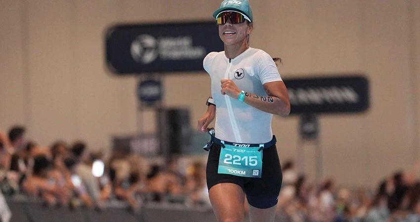 Académica de la UABCS clasifica a la final mundial de triatlón en Qatar