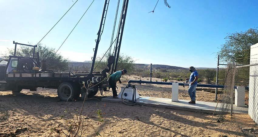 Beneficia Gobierno del Estado con sistema de extracción de agua a la comunidad de San Juanico