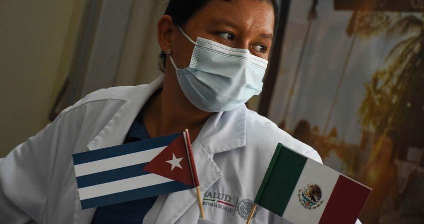 México continuará su convenio para recibir a médicos cubanos: Sheinbaum