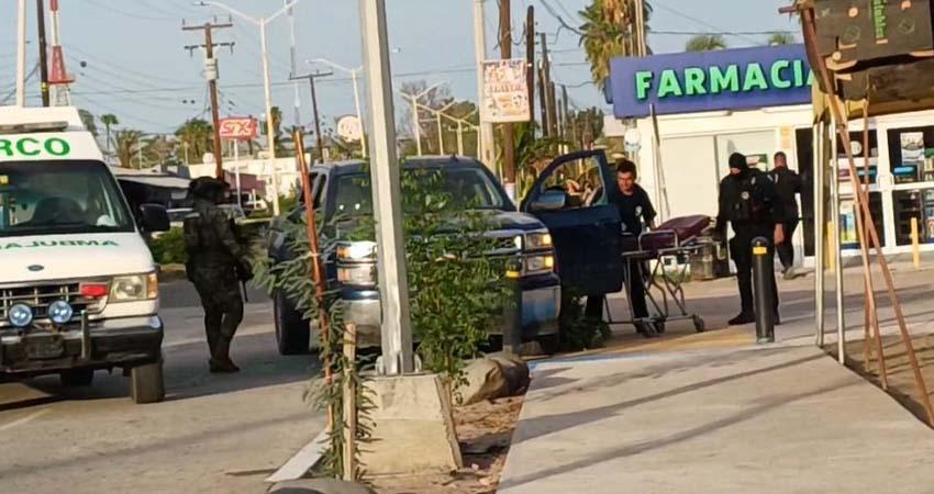 Investiga PGJE homicidio de un hombre por disparo de arma de fuego en Ciudad Constitución