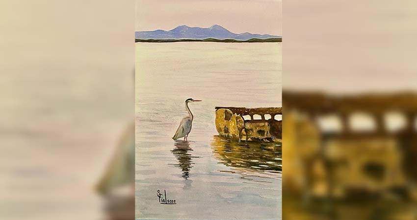 Presentará artista sudcaliforniana la exposición “Acuarelas en Retrospectiva”