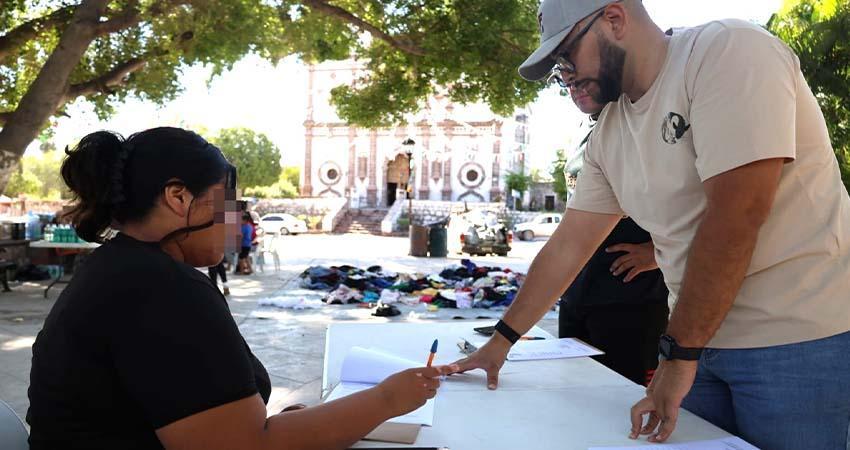 Distribuye DIF Estatal apoyos para grupos prioritarios de Mulegé