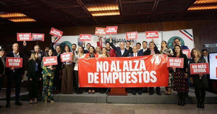 PRI presenta su presupuesto alternativo 2026