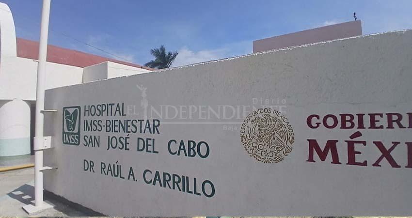 Hospital General IMSS Bienestar de San José del Cabo será reubicado
