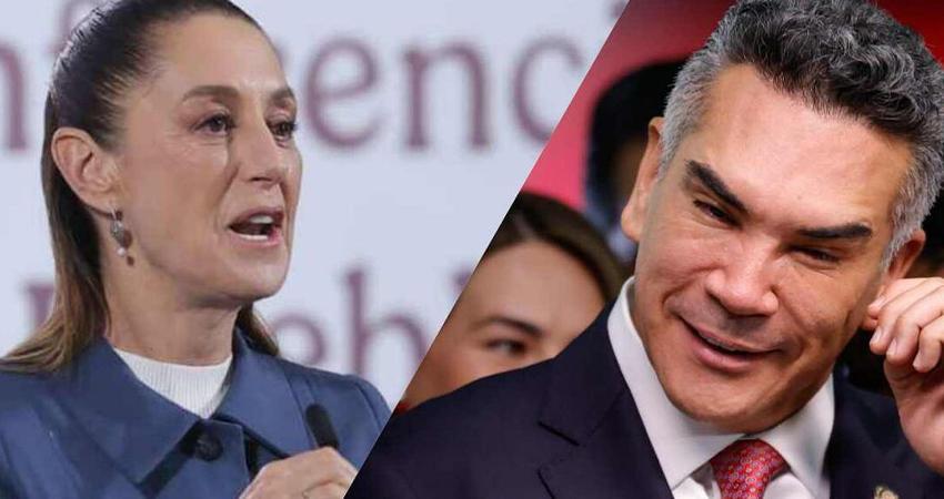 Sheinbaum asegura que ‘Alito’ Moreno obtuvo unos terrenos con lavado de dinero