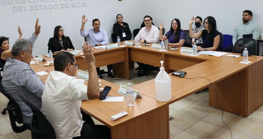 Realizan la segunda sesión de la Junta de Gobierno del Centro de Conciliación Laboral