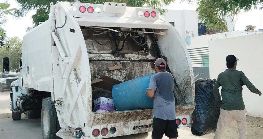 Recolectó Dirección de Sustentabilidad 2 mil 300 toneladas de basura