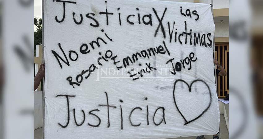 Familias piden justicia por víctimas de accidente en SJC; llaman al gobernador a revisar el tema