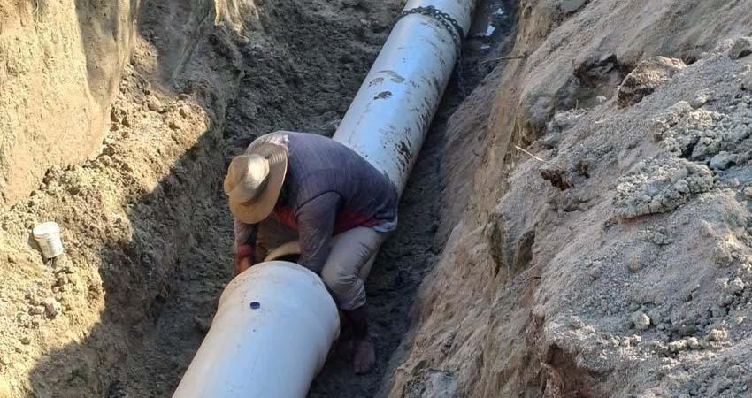 Concluyen los trabajos de reparación del acueducto Carrizal–La Paz