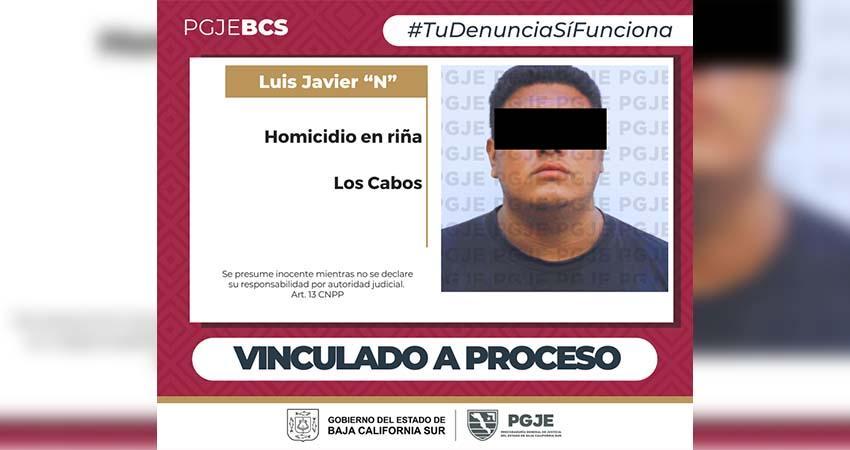Queda en prisión preventiva imputado por homicidio en Los Cabos