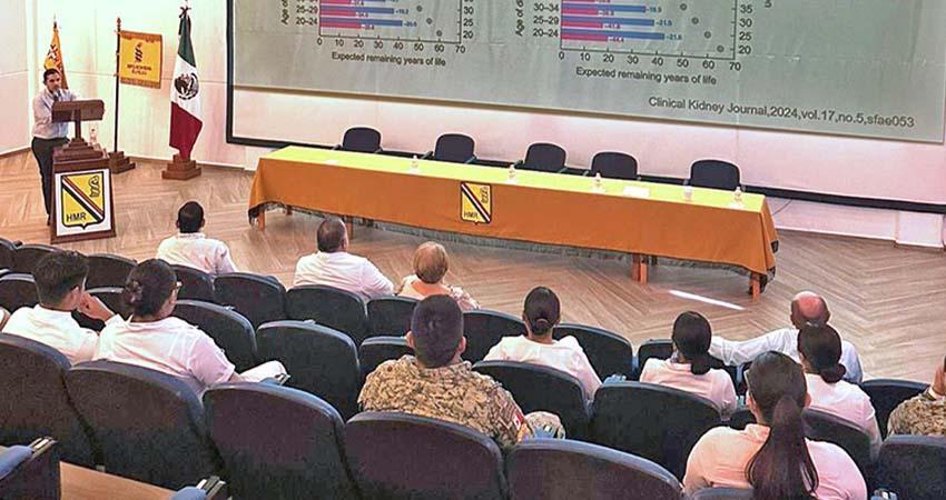 Secretaría de Salud de BCS realiza simposio sobre insuficiencia renal crónica