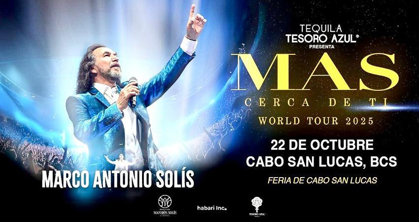 Marco Antonio Solís se presentará en las Fiestas Tradicionales de Cabo San Lucas