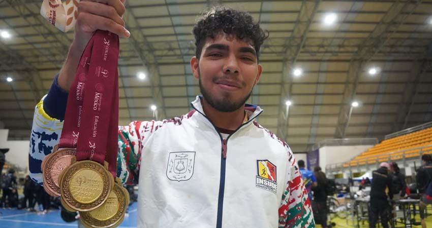 Delegación de BCS obtiene 15 medallas en Paralimpiada Nacional 2025