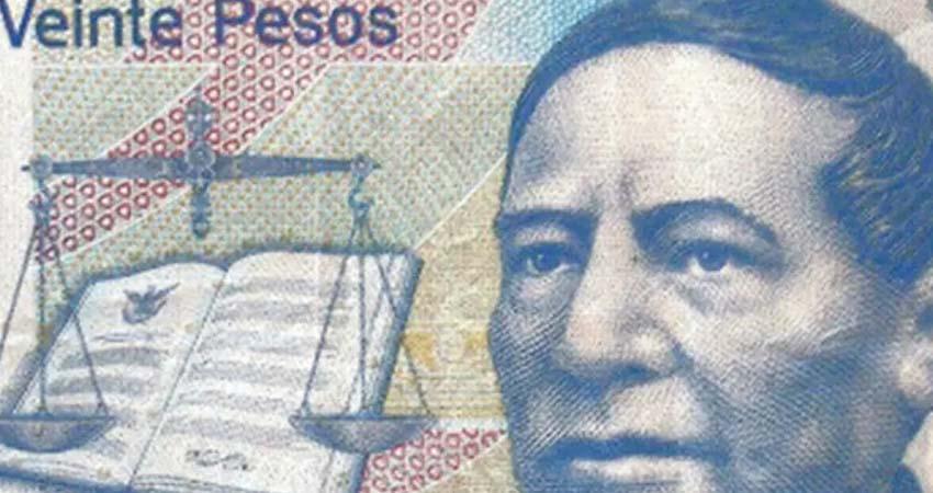 Retiran billetes de $20 con imagen de Benito Juárez