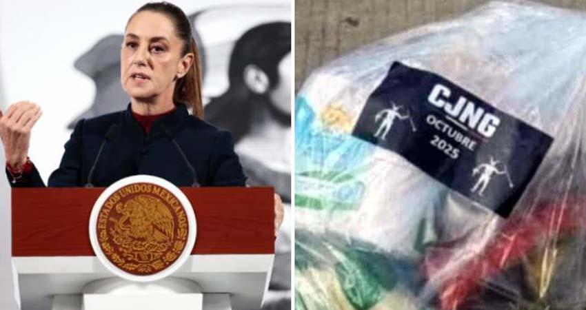 Sheinbaum: No hay 'certeza' de que crimen organizado entregue ayudas a afectados por lluvias