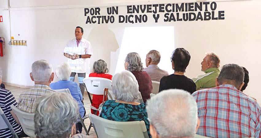 Gobierno Estatal refuerza la prevención y atención integral durante la Semana Nacional de Salud para Gente Grande 2025