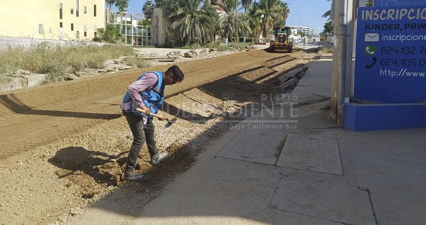 Vecinos de El Tezal realizan su primera obra de rehabilitación para vialidades con recurso propio