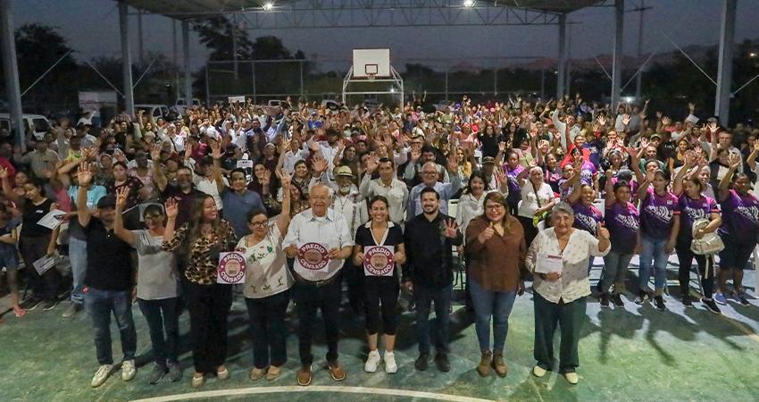 Histórico plan de obras y certeza jurídica para familias de Villas de Guadalupe y Vista Hermosa: Milena Quiroga