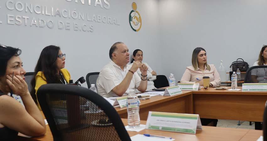 Rinde Centro de Conciliación Laboral de BCS resultados y consolida avances sexenales