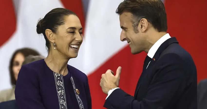 Sheinbaum pedirá a Macron la devolución de códices históricos en su visita a México