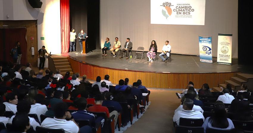 Inauguran en La Paz el Foro Estatal de Cambio Climático 2025