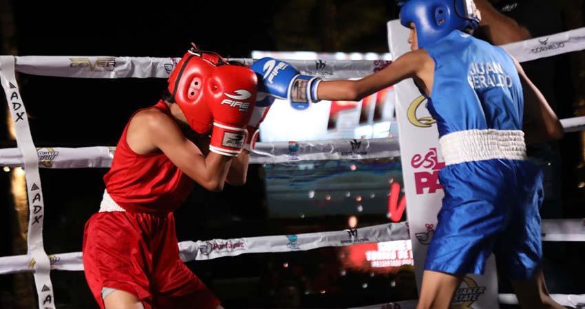 Todo un éxito el primer Torneo de Box por La Paz; se realizaron 30 combates
