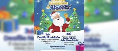 Invita la alcaldesa Edith Aguilar al tradicional desfile navideño y al encendido del árbol 2025