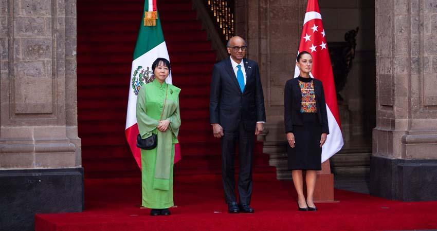 Sheinbaum anuncia que Singapur tendrá embajada en México