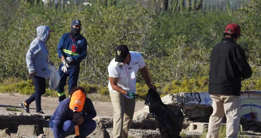 Recolectan 96 kg de residuos en la Macro Limpieza de Playa El Comitán