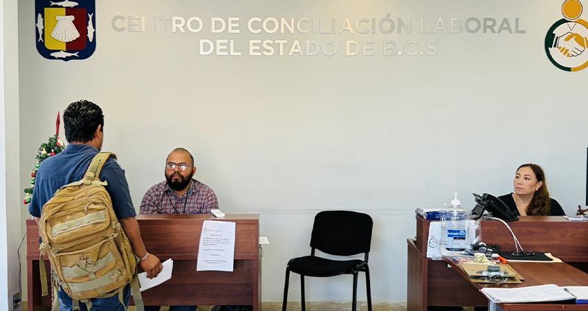 Brinda Centro de Conciliación Laboral en BCS orientación a personas que no recibieron su aguinaldo