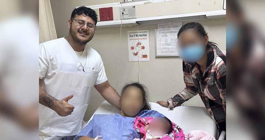 Primer bebé del año en BCS es una niña y nació en SJC